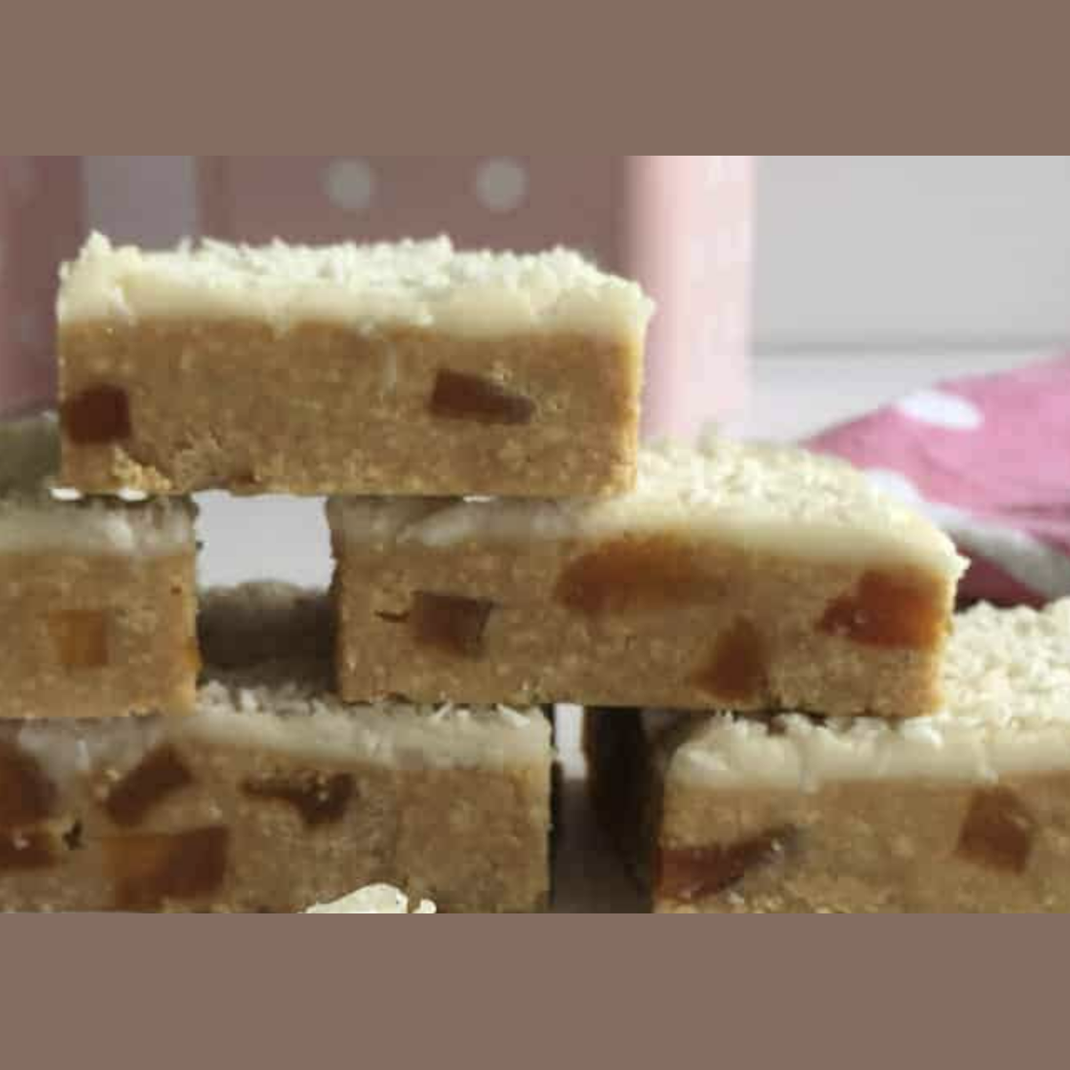 Apricot & Cranberry Slice