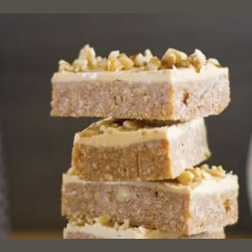 Coffee & Walnut Slice