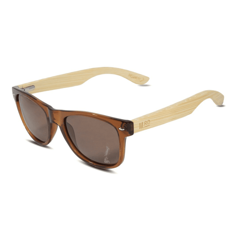 Moana Road Sunglasses Brown Wood Arms