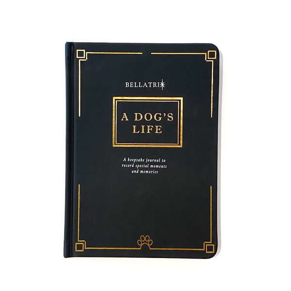 Dog's Life Keepsake Journal Record Special Moments Memories