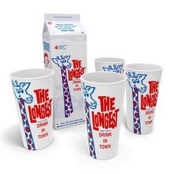 Longest Drink MIlkshake Cup