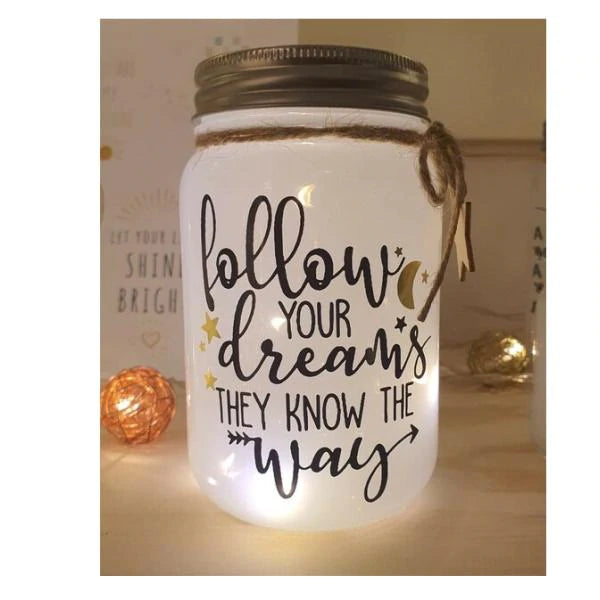 Sparkle Jar Follow Dreams