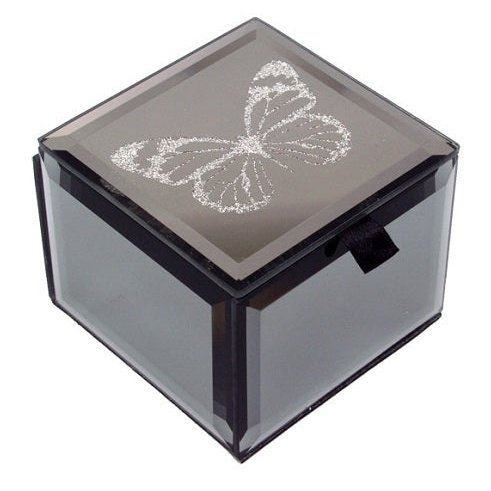 Bling Mini Trinket Box Butterfly -BF