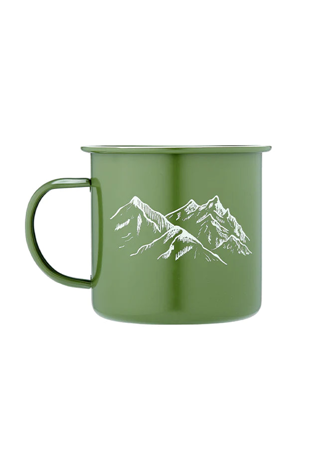 Atticus Mountain Enamel Mug