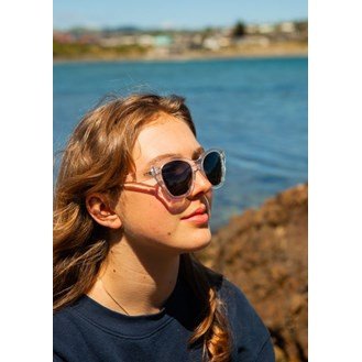 Moana Road Sunglasses Hepburn Clear