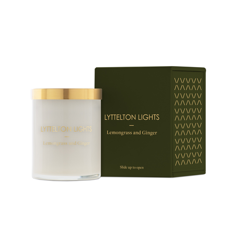 Lyttelton Lights Small Candle Lemongrass Ginger