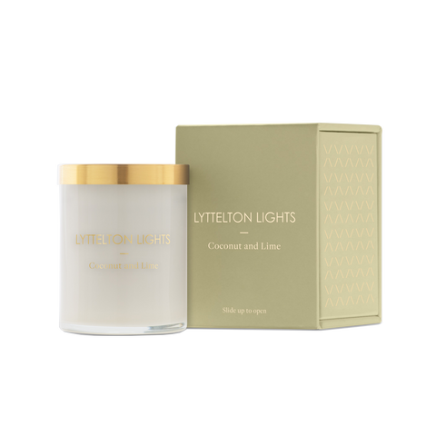 Lyttelton Lights Small Candle Coconut Lime