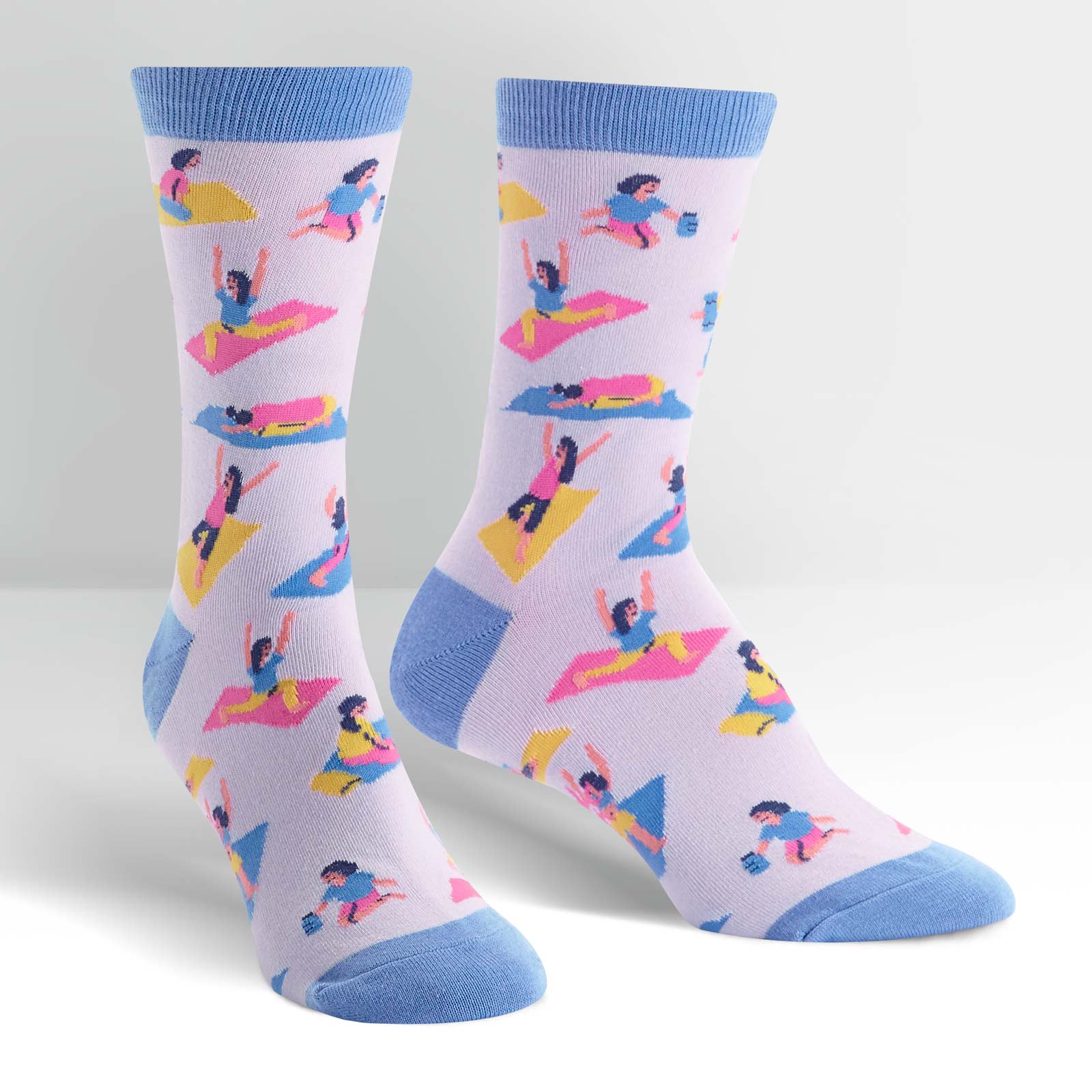 Sock Pose Toes Women's Crew Socks