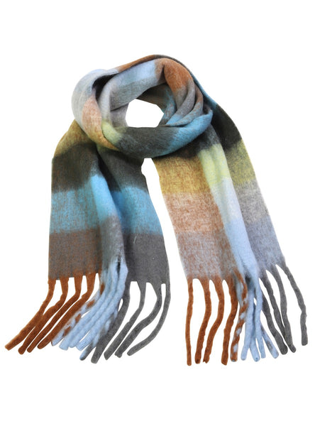 Tiger Tree Sky Checkers Scarf