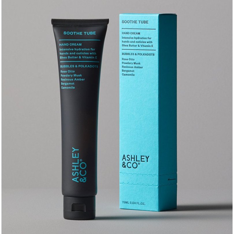 Ashley Co Soothe Tube -Bubbles Polkadot