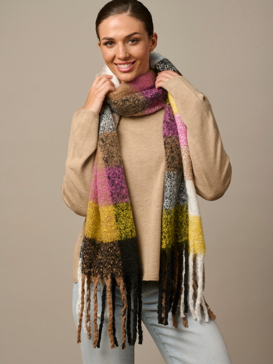 Tiger Tree Yellow Aberdeen Scarf